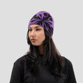 Reversible Beanie Purple & Grey