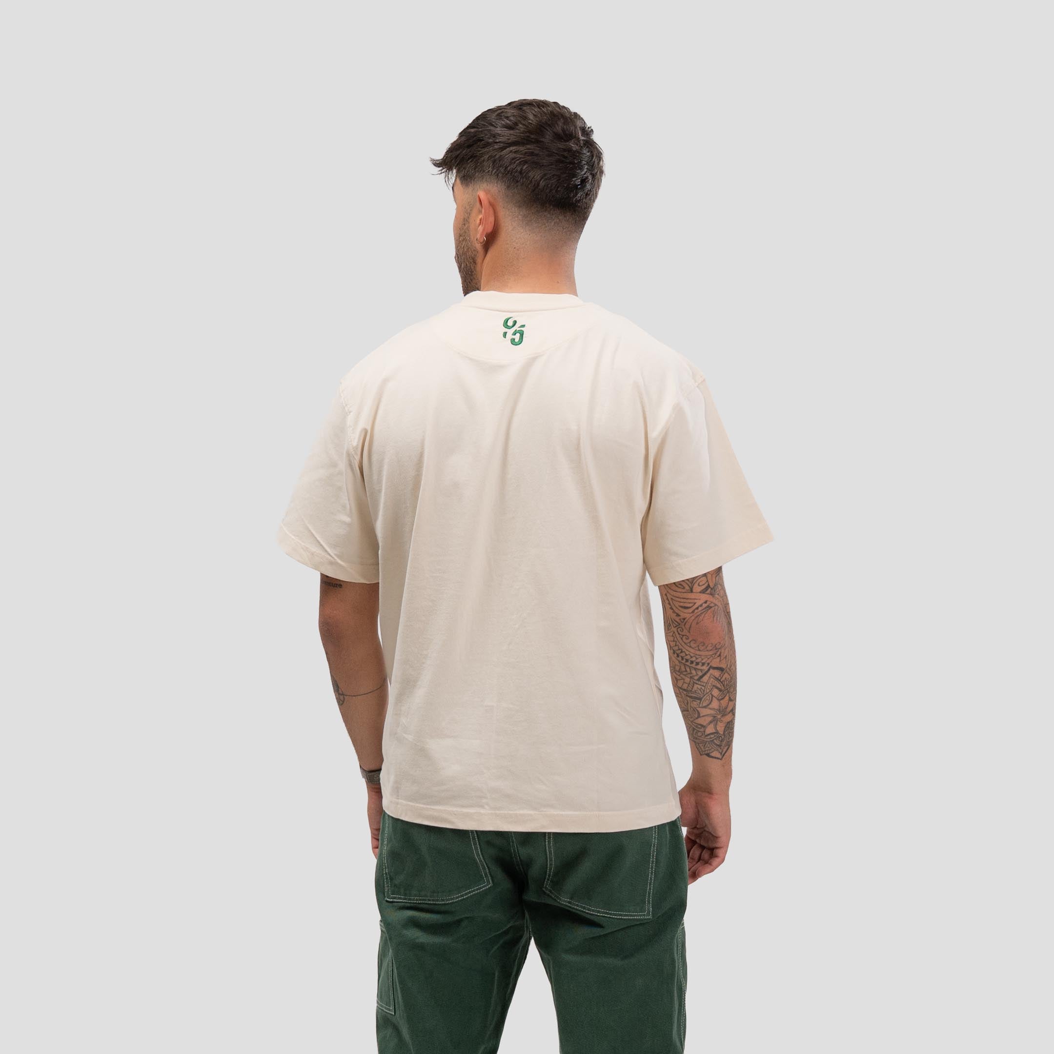 OOO T-Shirt Bone-White